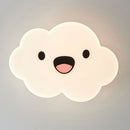 Modern smiley face ceiling light for indoor lighting