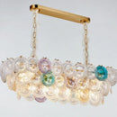 Sandya modern luxury chandeliers with glass shade