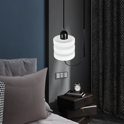 Nordic glass chandelier for modern interior decoration - vue 4 sur 7