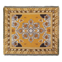 Bohemian landscape throw blanket pastoral style living room