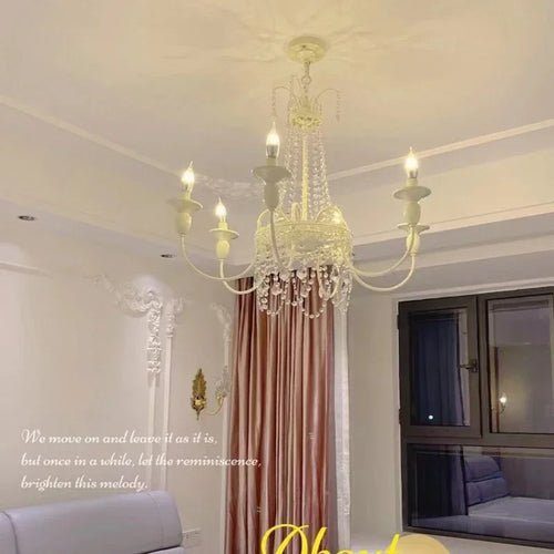 French style crystal chandelier for princess bedroom - vue 3 sur 11