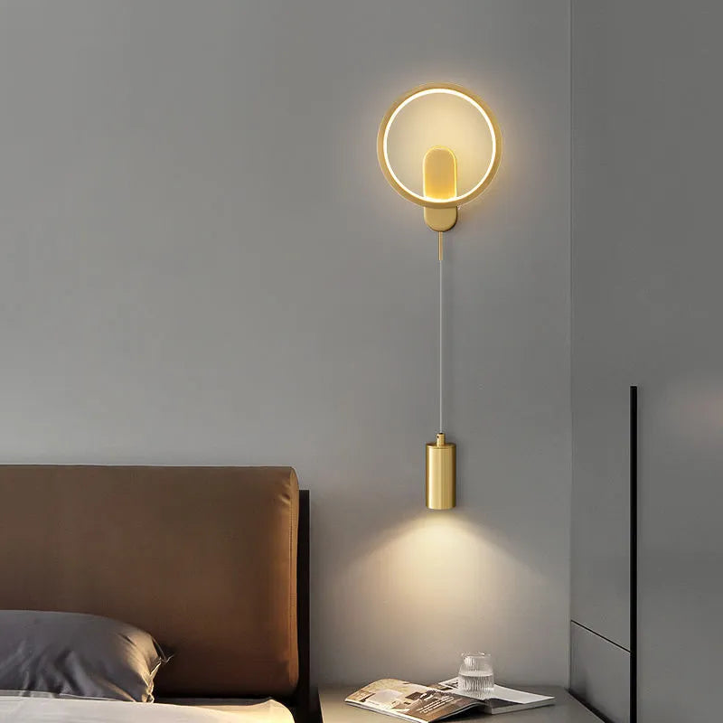 Modern indoor LED wall light - vue 3 sur 8