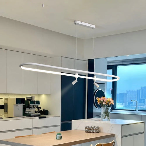 Modern Nordic chandelier for dining table decor - vue 4 sur 12