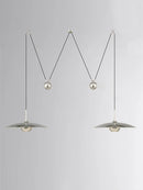 Adjustable modern design pendant light for interiors