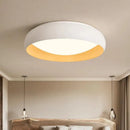 Minimalist Japanese retro circular anti-glare lamp with soft lighting