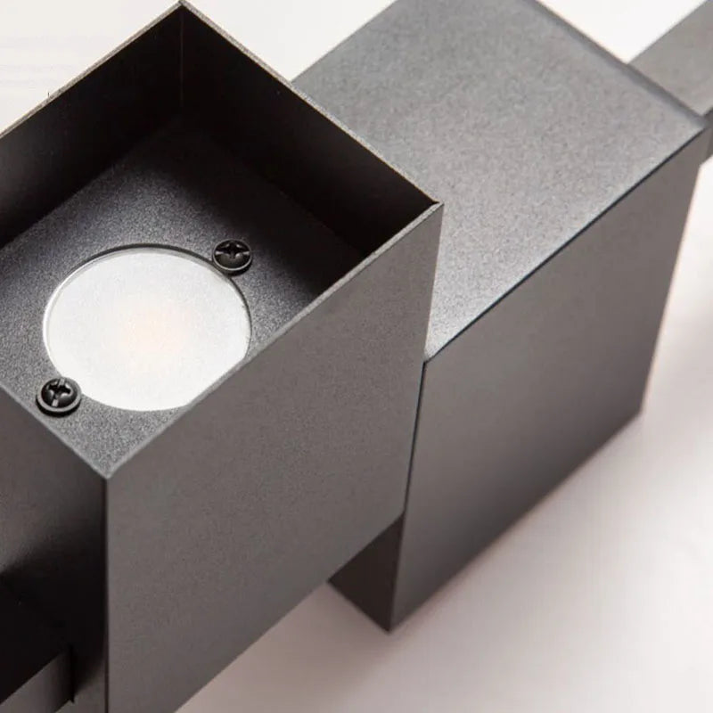 Minimalist artistic design LED wall light - vue 6 sur 15
