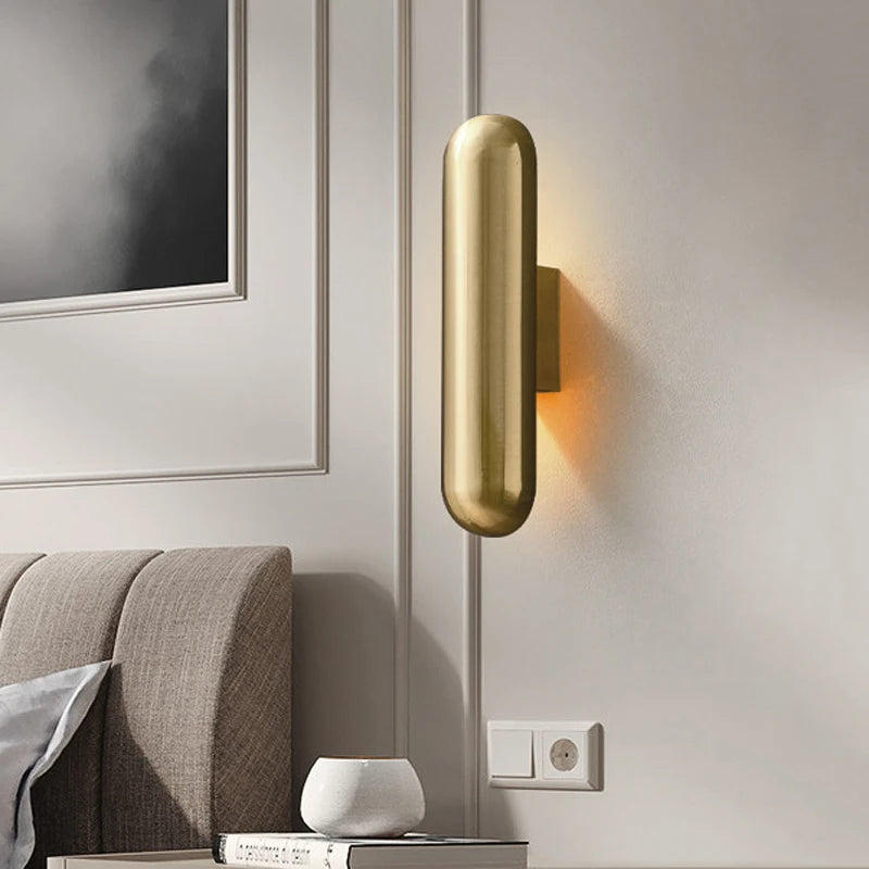 Luxury vintage American decorative LED wall light for interiors