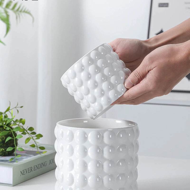 ceramic pots for succulents european style indoor