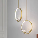 Acrylic designer pendant light for modern luxury decor