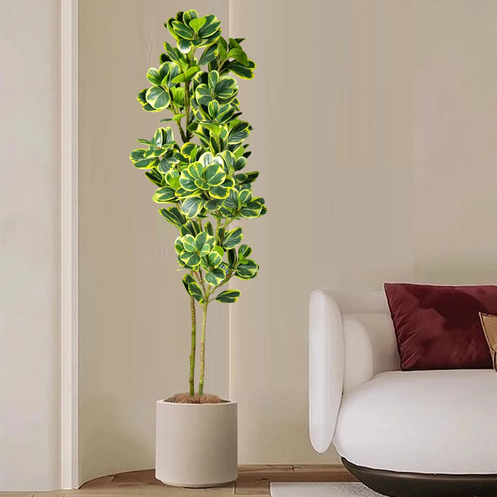 Artificial ficus tree in plastic for outdoor decoration - vue 4 sur 9