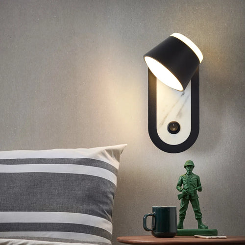 Minimalist nordic LED wall light modern home decoration - vue 3 sur 10