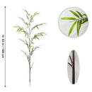 Artificial bamboo leaves for event and party decoration