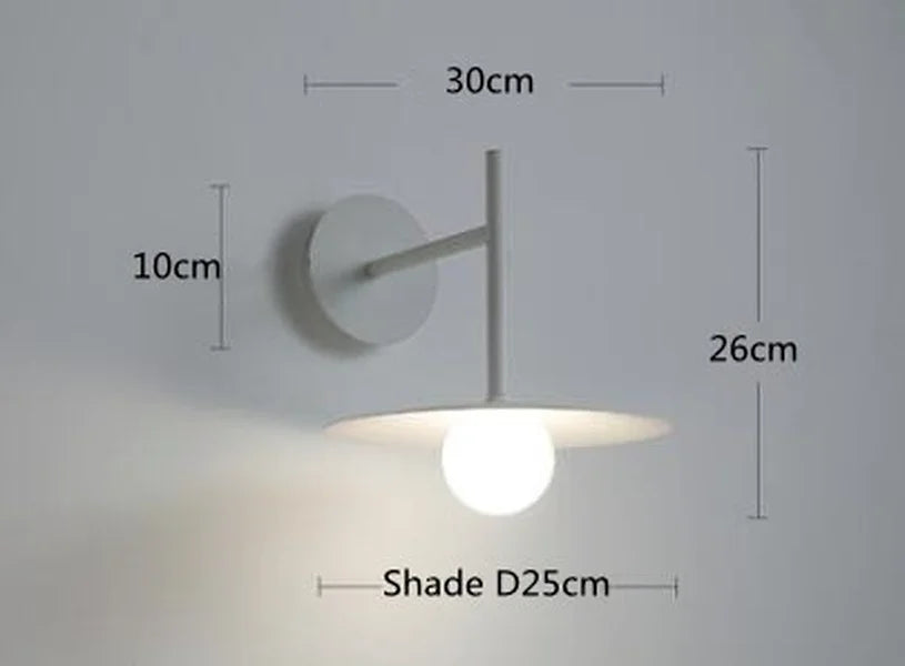 Modern LED wall light with single adjustable arm - vue 10 sur 12