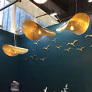 Creative copper pendant light for modern interior decor