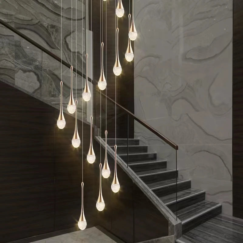 Modern Nordic chandelier for elegant minimalist lighting