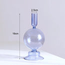 European glass candle holder for decoration and weddings