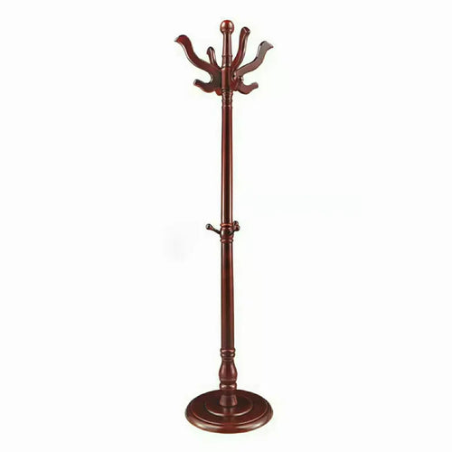 solid wood clothes rack for hotel and home practical storage - vue 15 sur 15