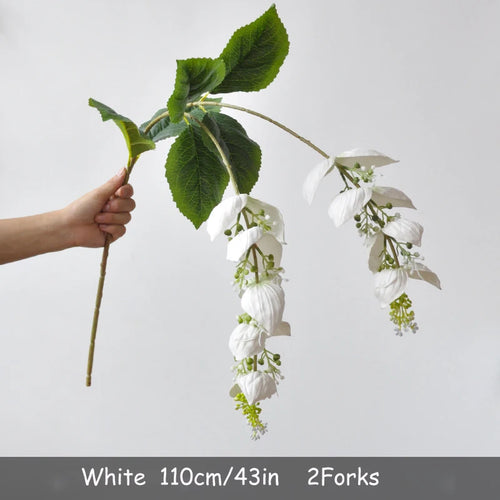 Tropical medinilla magnifica artificial flowers for indoor decoration - vue 7 sur 9