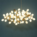 Modern gold grape chandelier for elegant interiors