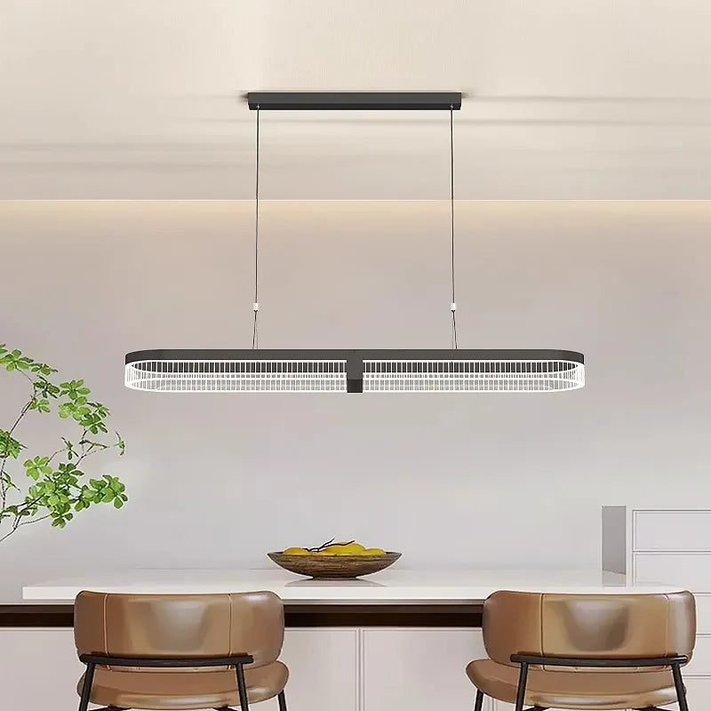 Decorative indoor chandelier with pendant suspension - vue 3 sur 8