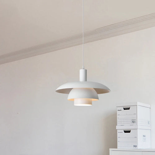 Creative metal LED pendant light for table lighting - vue 3 sur 8