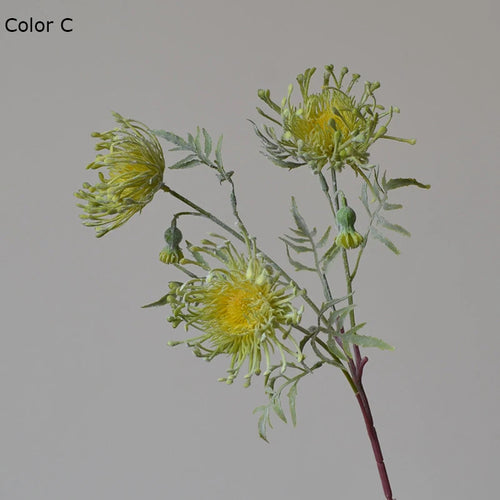 Leucospermum artificial flowers for wedding decoration - vue 11 sur 10