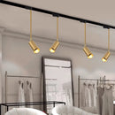Pole-mounted spotlight for shops and nail salons