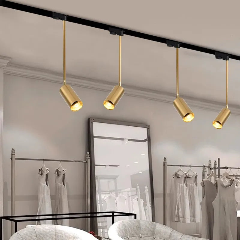 Pole-mounted spotlight for shops and nail salons - vue 3 sur 21