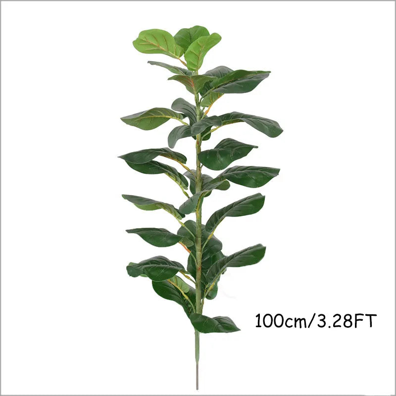 Artificial ficus lyrata plant for indoor and outdoor decoration - vue 12 sur 18