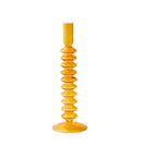 Glass taper candle holders for wedding table decoration