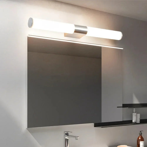 Waterproof LED bathroom mirror wall light, 12W 16W 22W AC85-265V modern LED tube - vue 4 sur 9