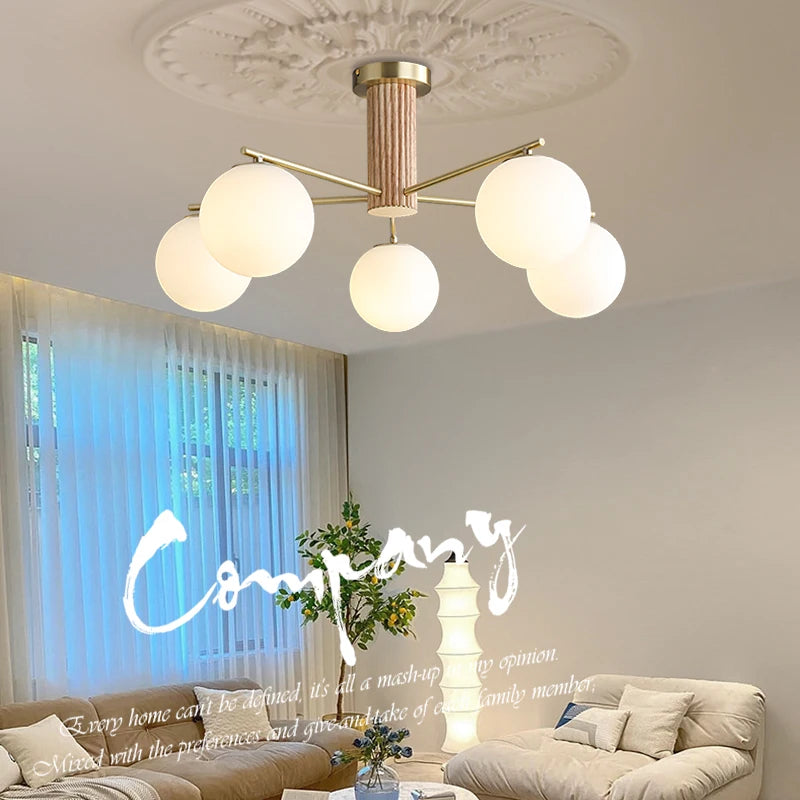 Japanese style copper chandelier in retro medieval design for elegant interiors