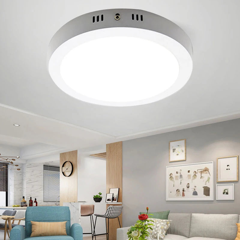 Ultra slim LED panel ceiling light for indoor use