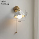 Modern ceramic flower chandelier for contemporary interiors