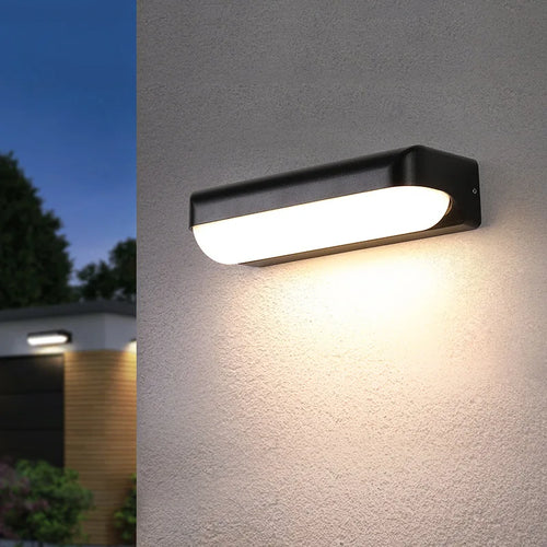 Simple outdoor wall light IP65 waterproof for garden, courtyard, balcony and corridor 85–265V - vue 6 sur 10