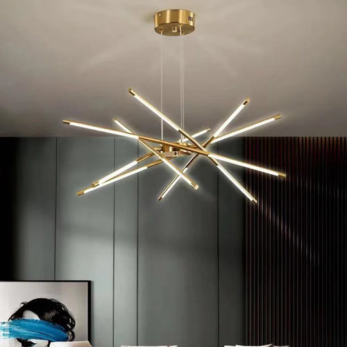 Modern creative chandelier for bars and restaurants with unique ambience - vue 5 sur 14