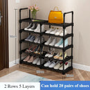 removable and economical multi-layer shoe rack