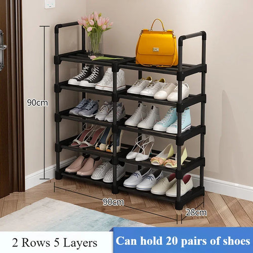 removable and economical multi-layer shoe rack - vue 11 sur 11