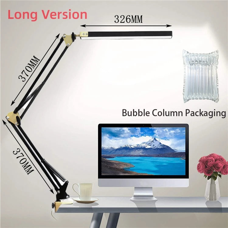 LED desk lamp with clamp 10W - vue 14 sur 18