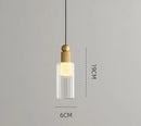 Modern gold brass pendant light for elegant interiors