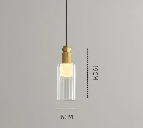 Modern gold brass pendant light for elegant interiors