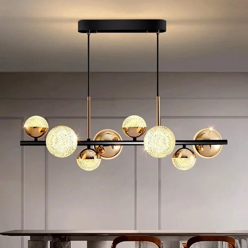 Modern pendant chandelier indoor lighting - vue 3 sur 8