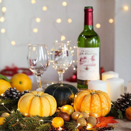 Led fairy lights with copper wire for festive and cosy decoration - vue 3 sur 14