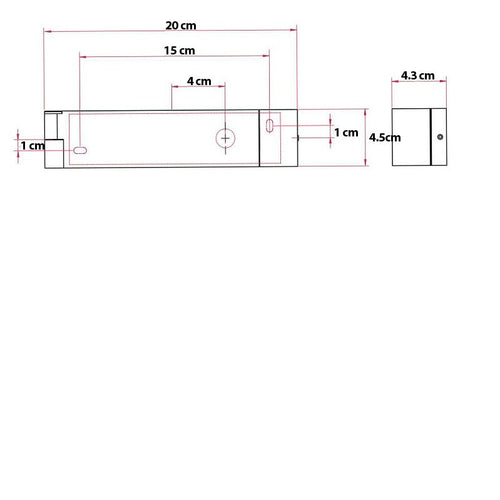 Adjustable metal LED wall light Masten - vue 8 sur 7