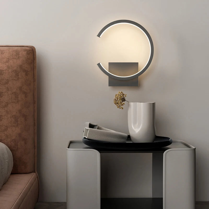 Modern LED wall light - vue 6 sur 14