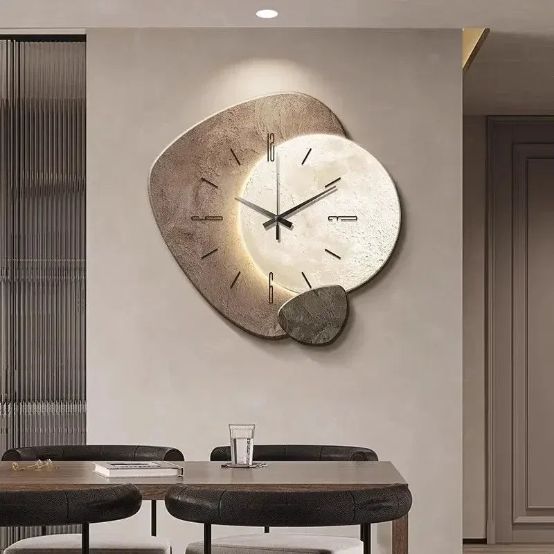 modern clock design luminous minimalist elegant silent mechanism