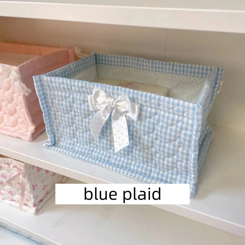 cute square storage basket for home decor