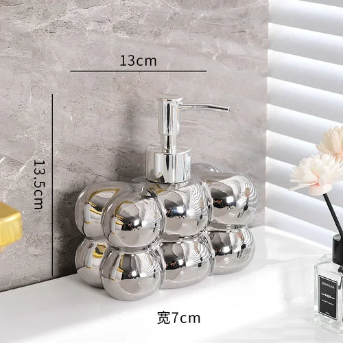 luxury ceramic bathroom decor set - vue 16 sur 18