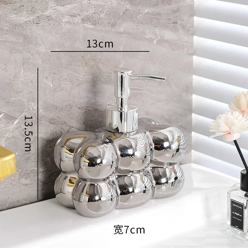 luxury ceramic bathroom decor set - vue 15 sur 18