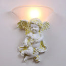 Nordic resin wall light with retro European style